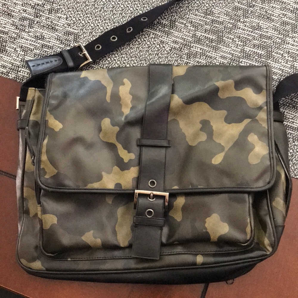 Nine West Camo Messenger Bag